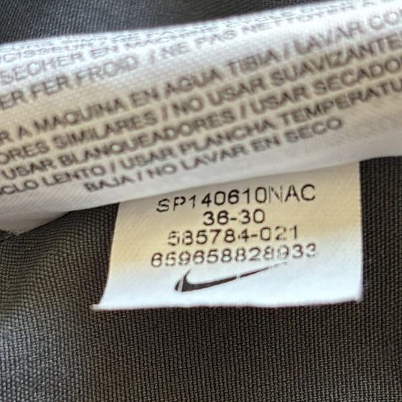 Nike Tiger Woods TW Adaptive Fit Pant golf pants 36 x 30 gray - Picture 11 of 13